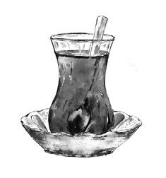 Иллюстрация к книге — На берегах Босфора. Стамбул в рецептах, историях и криках чаек [i_054.jpg]