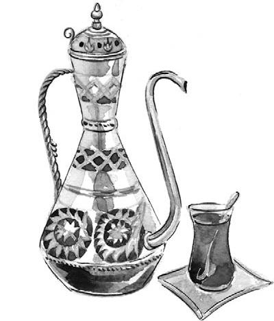 Иллюстрация к книге — На берегах Босфора. Стамбул в рецептах, историях и криках чаек [i_093.jpg]