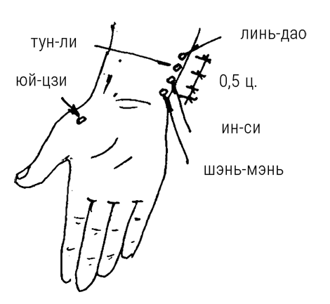 Иллюстрация к книге — Большой самоучитель исцеляющих точек. Подробный атлас, приемы и упражнения [i_070.jpg]