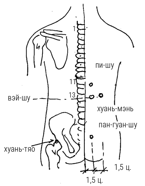 Иллюстрация к книге — Большой самоучитель исцеляющих точек. Подробный атлас, приемы и упражнения [i_262.jpg]