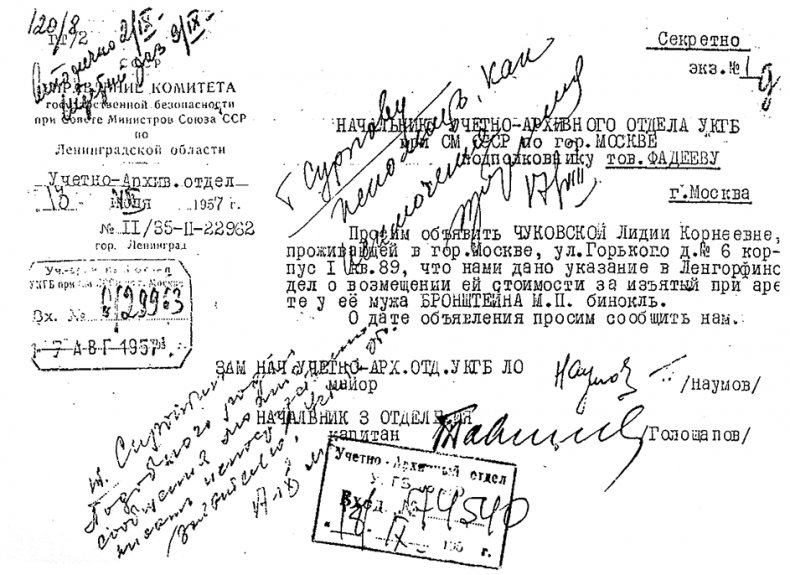 Иллюстрация к книге — Солнечное вещество и другие повести, а также Жизнь и судьба Матвея Бронштейна и Лидии Чуковской (сборник) [i_113.jpg]