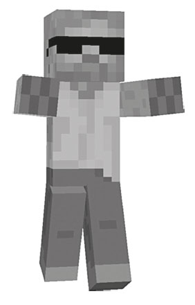 Иллюстрация к книге — Дневник Зомби из «Майнкрафта». Книга 4. Ужасы человеческой школы [i_001.jpg]