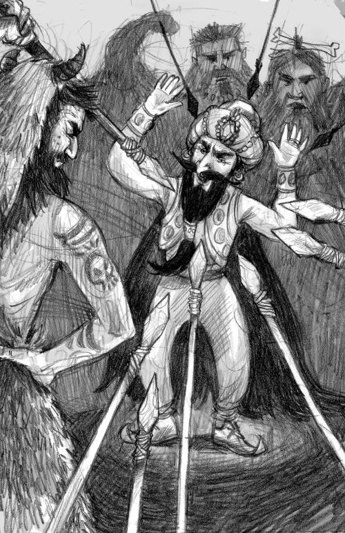 Иллюстрация к книге — Заклятие скорпиона [i_004.jpg]