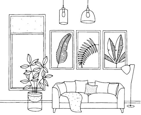 Иллюстрация к книге — 1000 умных решений для уютного дома. Стильная квартира без ремонта и серьезных вложений [i_011.jpg]