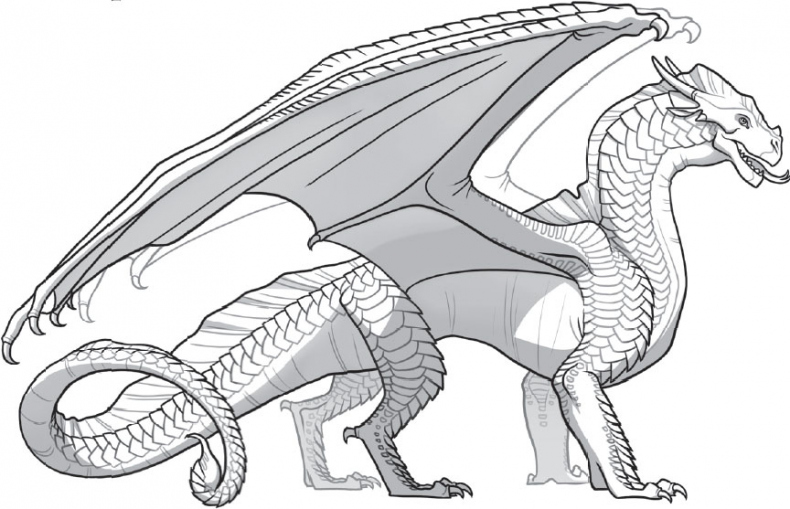 Иллюстрация к книге — Драконья сага. Легенды: Мракокрад [i_003.jpg]