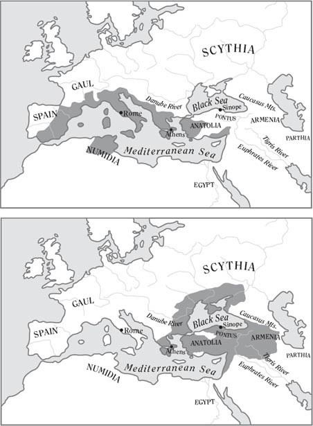 Иллюстрация к книге — Митридат. Отважный воин, блестящий стратег, зловещий отравитель. 120–63 гг. до н. э. [i_006.jpg]