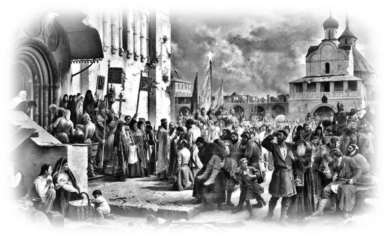 Иллюстрация к книге — Пожарский и Минин. Освобождение Москвы от поляков и другие подвиги, спасшие Россию [i_032.jpg]