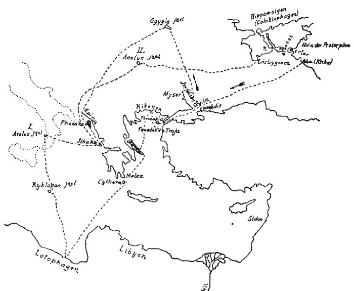 Иллюстрация к книге — Куда плавал Одиссей? О географических представлениях архаической эпохи [i_016.jpg]