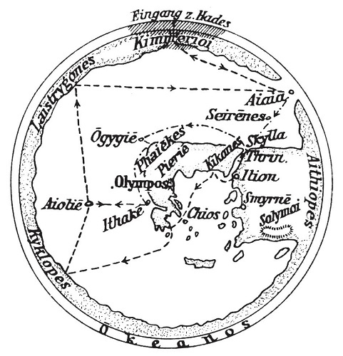 Иллюстрация к книге — Куда плавал Одиссей? О географических представлениях архаической эпохи [i_017.jpg]