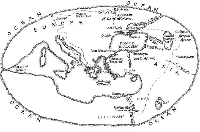 Иллюстрация к книге — Куда плавал Одиссей? О географических представлениях архаической эпохи [i_023.jpg]