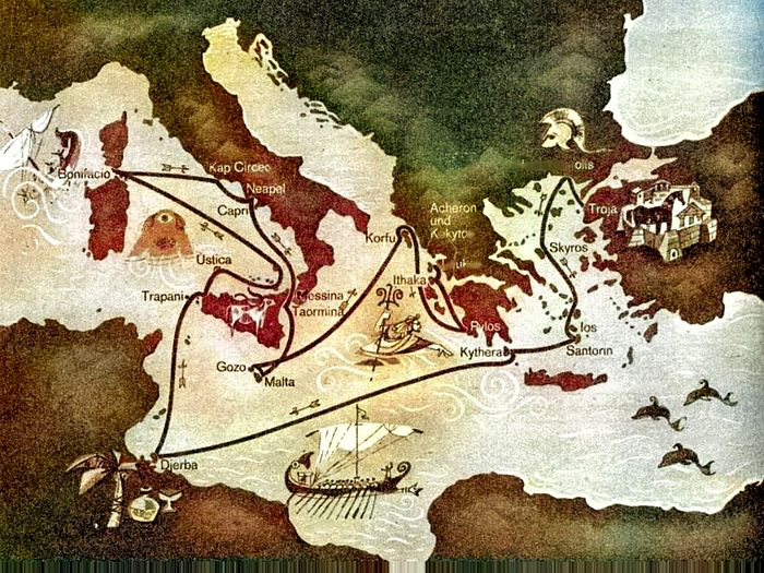 Иллюстрация к книге — Куда плавал Одиссей? О географических представлениях архаической эпохи [i_032.jpg]