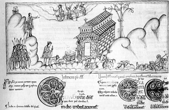 Иллюстрация к книге — Сотворение мира в иконографии средневекового Запада. Опыт иконографической генеалогии [i_005.jpg]