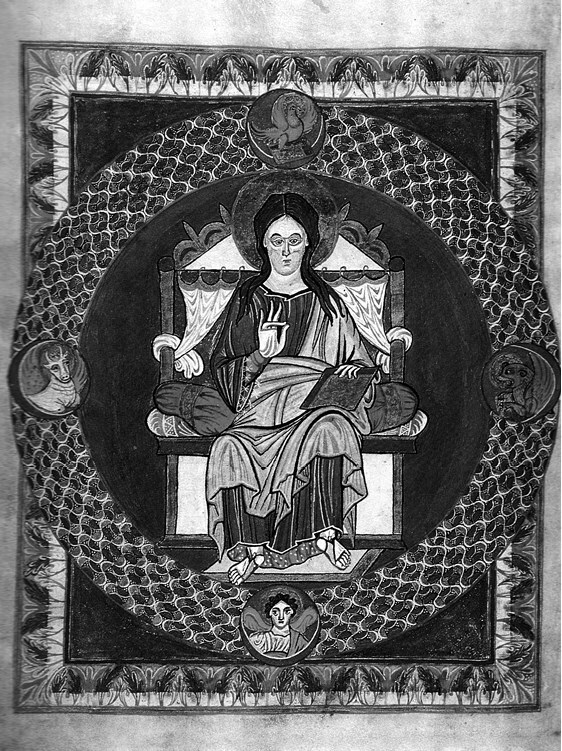 Иллюстрация к книге — Сотворение мира в иконографии средневекового Запада. Опыт иконографической генеалогии [i_009.jpg]