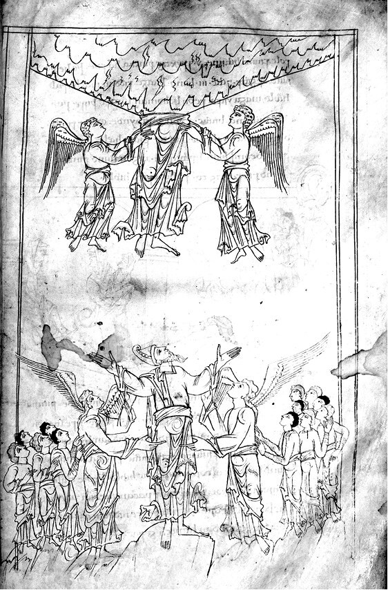 Иллюстрация к книге — Сотворение мира в иконографии средневекового Запада. Опыт иконографической генеалогии [i_018.jpg]