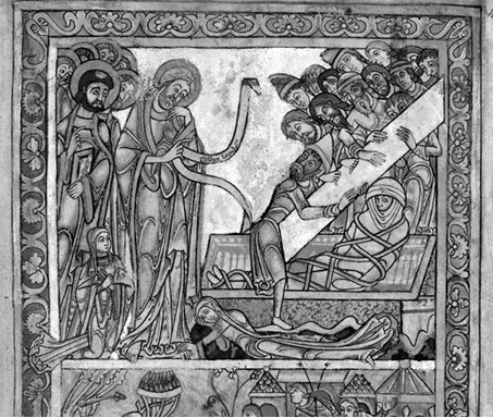 Иллюстрация к книге — Сотворение мира в иконографии средневекового Запада. Опыт иконографической генеалогии [i_022.jpg]