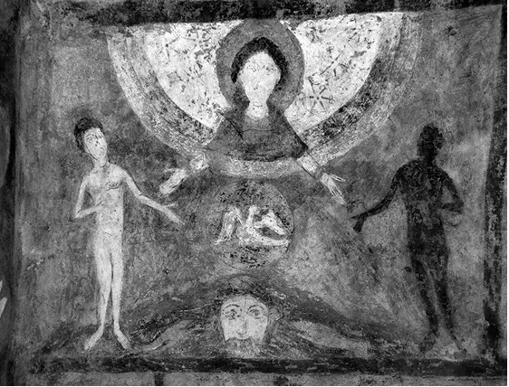 Иллюстрация к книге — Сотворение мира в иконографии средневекового Запада. Опыт иконографической генеалогии [i_036.jpg]