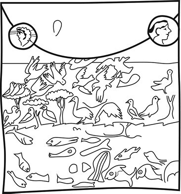 Иллюстрация к книге — Сотворение мира в иконографии средневекового Запада. Опыт иконографической генеалогии [i_056.jpg]