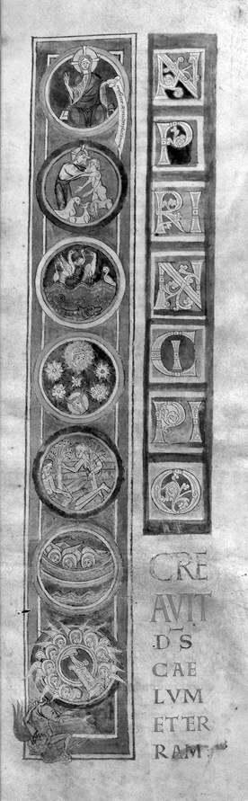 Иллюстрация к книге — Сотворение мира в иконографии средневекового Запада. Опыт иконографической генеалогии [i_059.jpg]