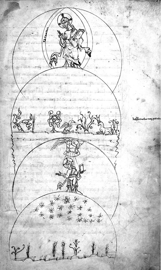 Иллюстрация к книге — Сотворение мира в иконографии средневекового Запада. Опыт иконографической генеалогии [i_061.jpg]