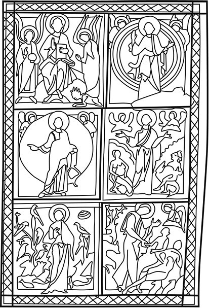 Иллюстрация к книге — Сотворение мира в иконографии средневекового Запада. Опыт иконографической генеалогии [i_066.jpg]