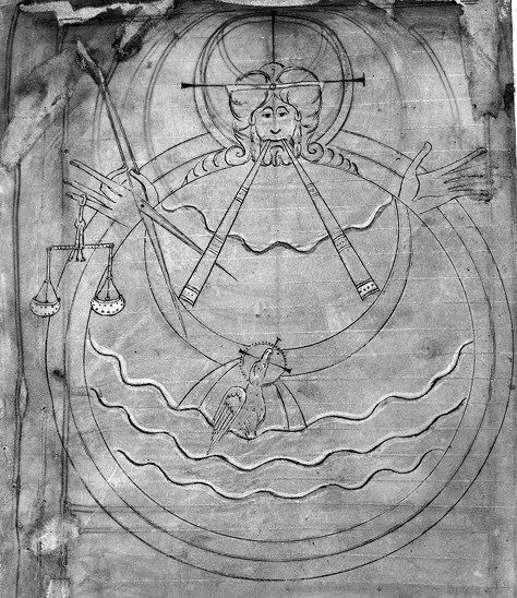 Иллюстрация к книге — Сотворение мира в иконографии средневекового Запада. Опыт иконографической генеалогии [i_068.jpg]