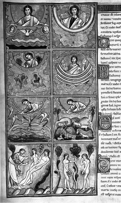 Иллюстрация к книге — Сотворение мира в иконографии средневекового Запада. Опыт иконографической генеалогии [i_075.jpg]