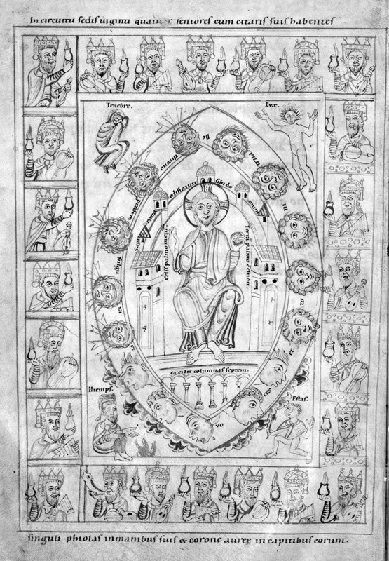 Иллюстрация к книге — Сотворение мира в иконографии средневекового Запада. Опыт иконографической генеалогии [i_076.jpg]