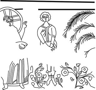 Иллюстрация к книге — Сотворение мира в иконографии средневекового Запада. Опыт иконографической генеалогии [i_081.jpg]