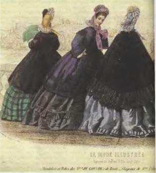 Иллюстрация к книге — Розовая ксандрейка и драдедамовый платок. Костюм - вещь и образ в русской литературе XIX в. [i_057.jpg]