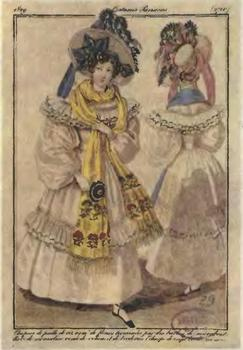 Иллюстрация к книге — Розовая ксандрейка и драдедамовый платок. Костюм - вещь и образ в русской литературе XIX в. [i_113.jpg]