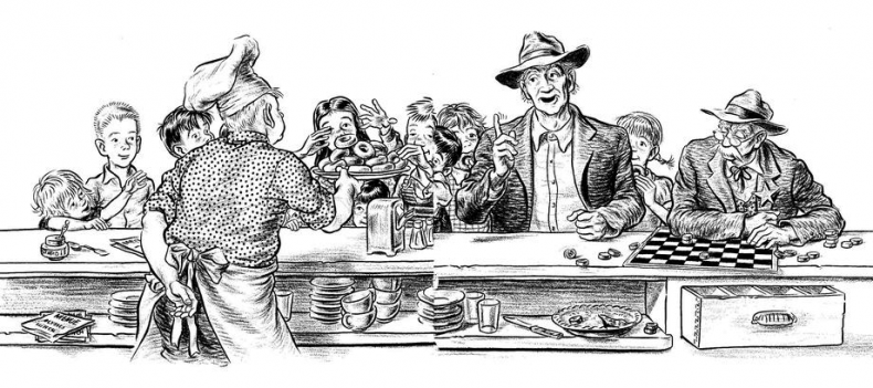 Иллюстрация к книге — Новые приключения Гомера Прайса. Сентербергские истории [i_007.jpg]