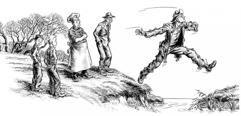 Иллюстрация к книге — Новые приключения Гомера Прайса. Сентербергские истории [i_020.jpg]