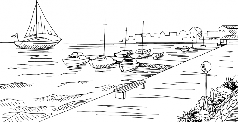 Иллюстрация к книге — «Моревизор» уходит в плавание, или Путешествие в глубь океана [i_002.jpg]