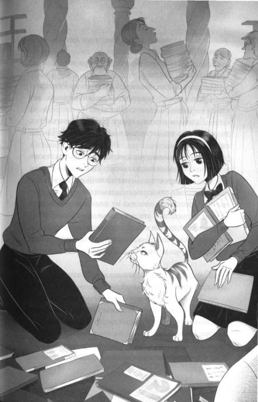 Иллюстрация к книге — Кот, который любил книги [pic05.jpg]