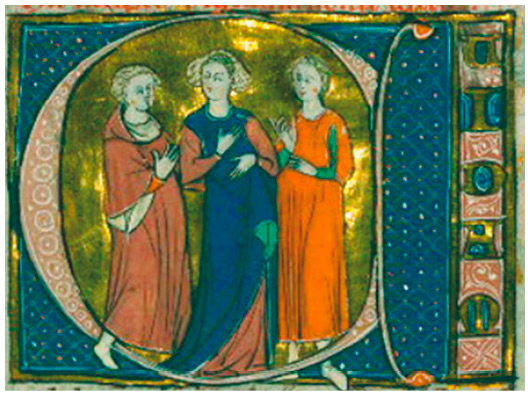 Иллюстрация к книге — Интимное средневековье. Истории о страсти и целомудрии, поясах верности и приворотных снадобьях [i_011.jpg]