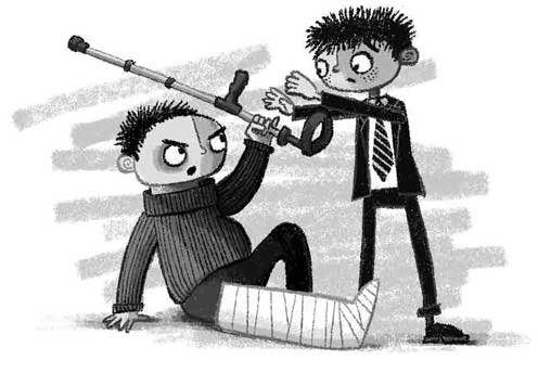 Иллюстрация к книге — Безумные каникулы Фредди [i_002.jpg]