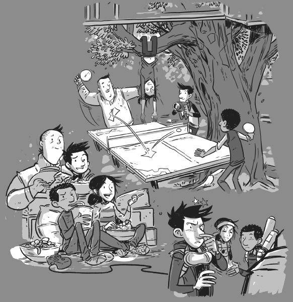 Иллюстрация к книге — Последние подростки на Земле. Безумное приключение Джун [i_138.jpg]