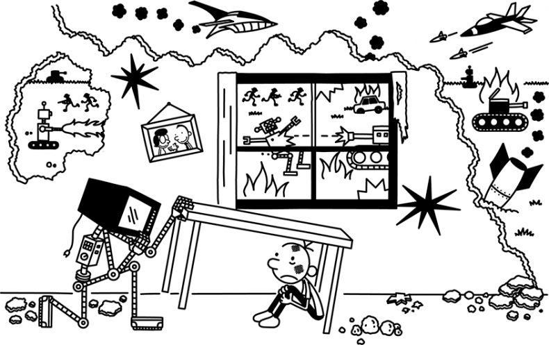 Иллюстрация к книге — Дневник слабака. Глобальное потепление [i_012.jpg]