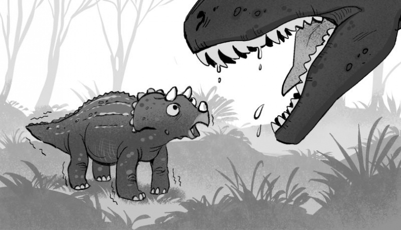 Иллюстрация к книге — Мурзозавр и Овирапторы. Гость из будущего [i_012.jpg]