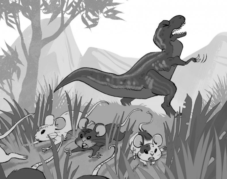 Иллюстрация к книге — Мурзозавр и Овирапторы. Гость из будущего [i_017.jpg]