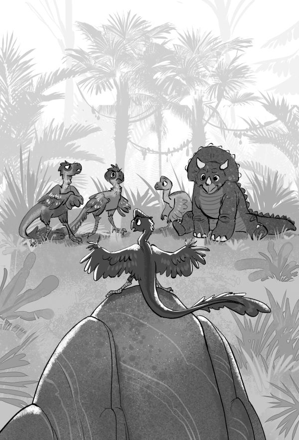 Иллюстрация к книге — Мурзозавр и Овирапторы. Гость из будущего [i_028.jpg]