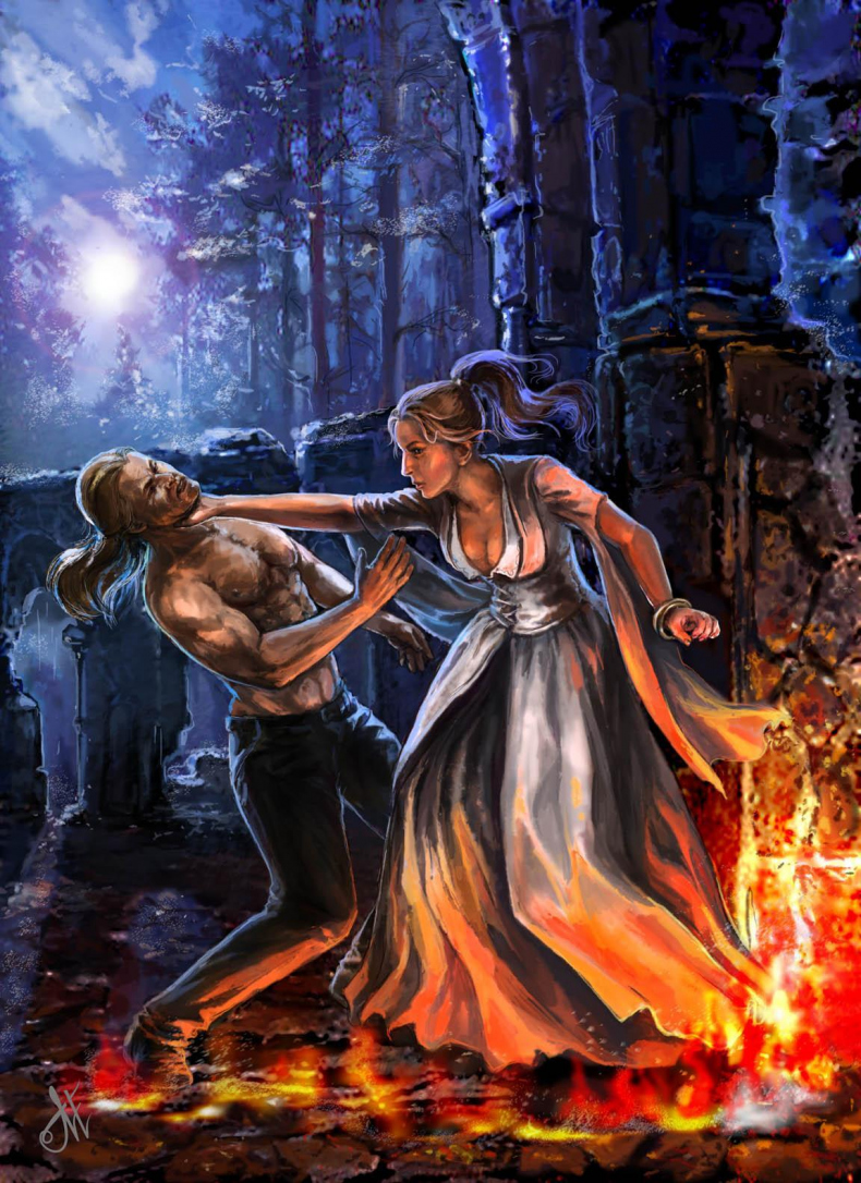 Иллюстрация к книге — Зверь в отражении. Трилогия в одном томе [img_8.jpg]