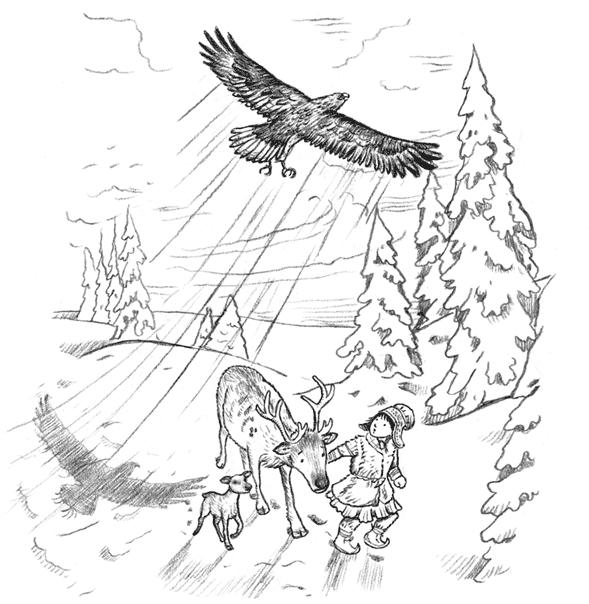 Иллюстрация к книге — Рождественские истории. Волшебная фигурка [i_023.jpg]