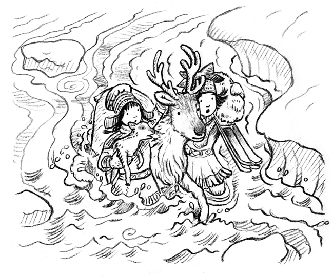 Иллюстрация к книге — Рождественские истории. Волшебная фигурка [i_034.jpg]