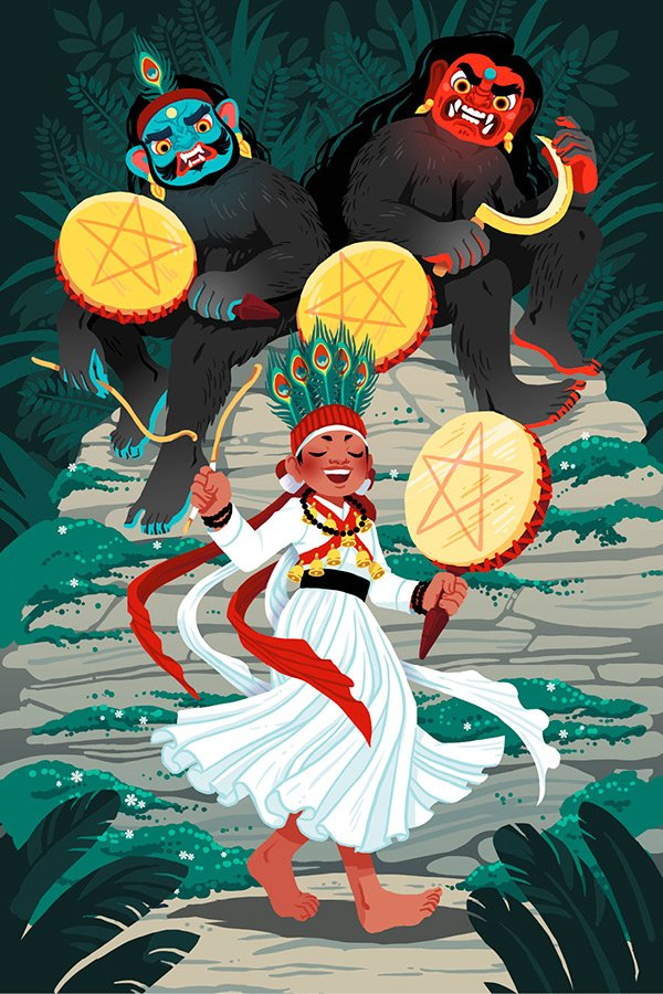 Иллюстрация к книге — Сказки подлунного мира. Легенды и предания, которые помогут лучше понять мир и себя [i_037.jpg]