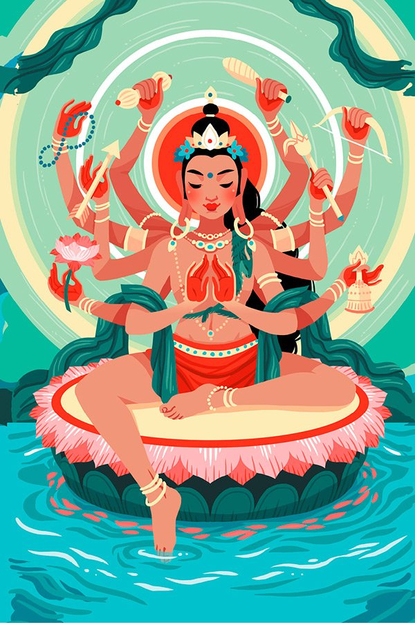 Иллюстрация к книге — Сказки подлунного мира. Легенды и предания, которые помогут лучше понять мир и себя [i_048.jpg]