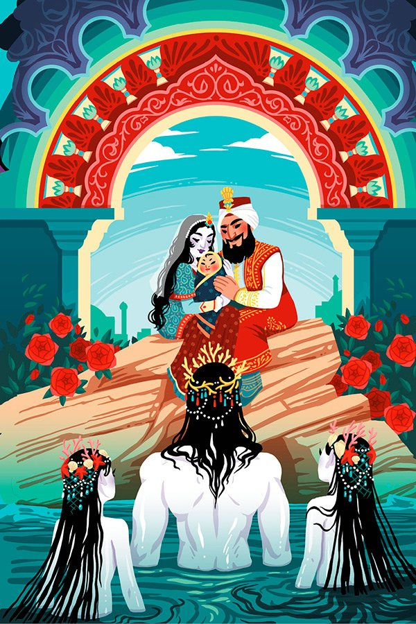 Иллюстрация к книге — Сказки подлунного мира. Легенды и предания, которые помогут лучше понять мир и себя [i_073.jpg]