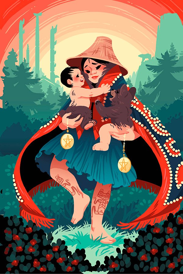 Иллюстрация к книге — Сказки подлунного мира. Легенды и предания, которые помогут лучше понять мир и себя [i_076.jpg]