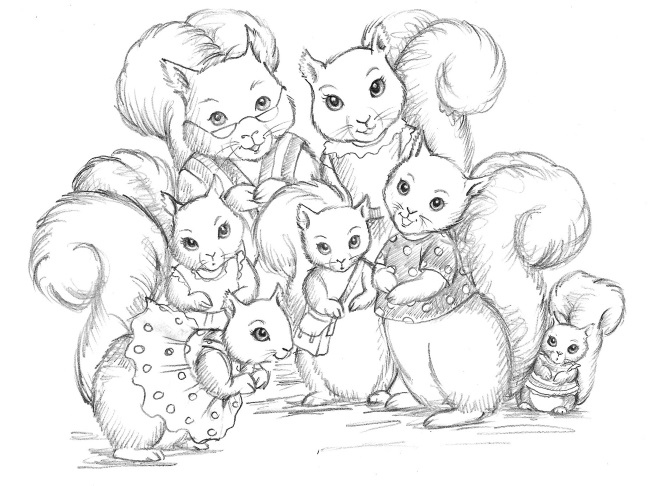 Иллюстрация к книге — Бельчонок Софи, или Осторожно, драконы! [i_016.jpg]