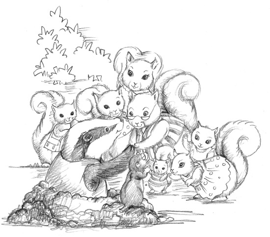 Иллюстрация к книге — Бельчонок Софи, или Осторожно, драконы! [i_034.jpg]